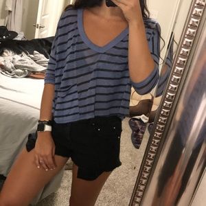 Free People Strips Crop Top